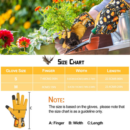 SLARMOR Women's-Gardening-Gloves Thoughtful Gardening-Gifts-for-Women, Microfiber Material With Touchscreen Function, Ideal For Garden Work, Cleaning, Camping & Landscaping