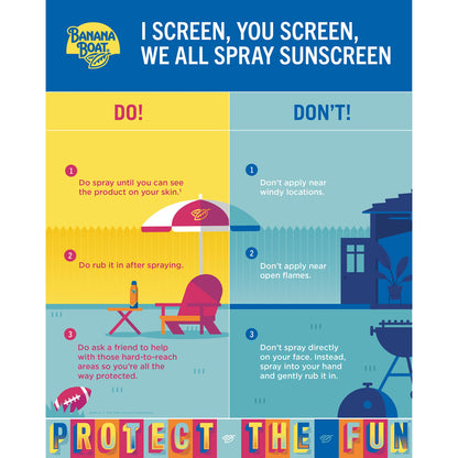 Banana Boat Sport Ultra SPF 50 Sunscreen Spray | Banana Boat Sunscreen Spray SPF 50, Water Resistant, Oxybenzone-Free, Sunblock, 6oz each Twin Pack