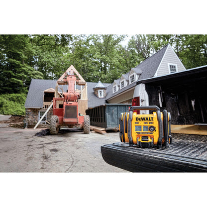 DEWALT Tire Inflator Portable Air Compressor 20V MAX, Air Pump with Automatic Shut Off, LED Light, Tool Only (DCC020IB)