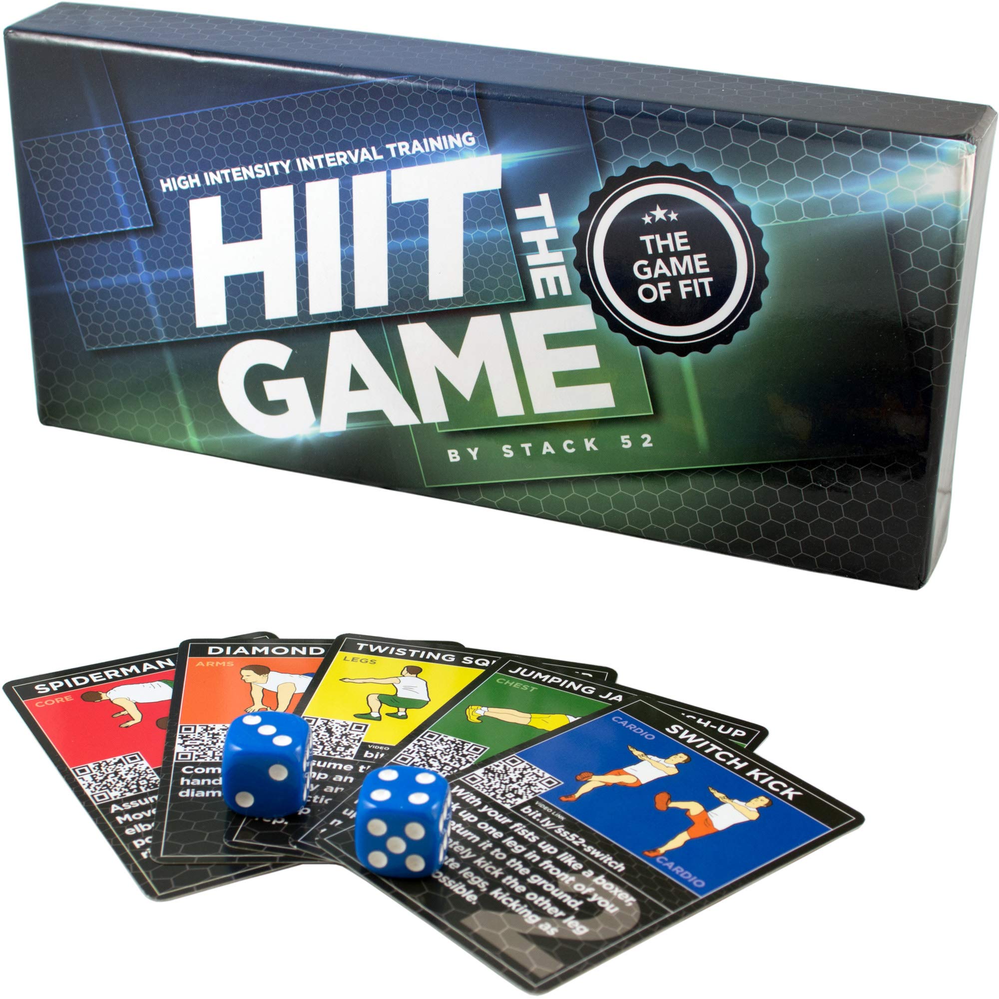 Stack 52 HIIT Interval Workout Game. Designed by Military Fitness Expe ...