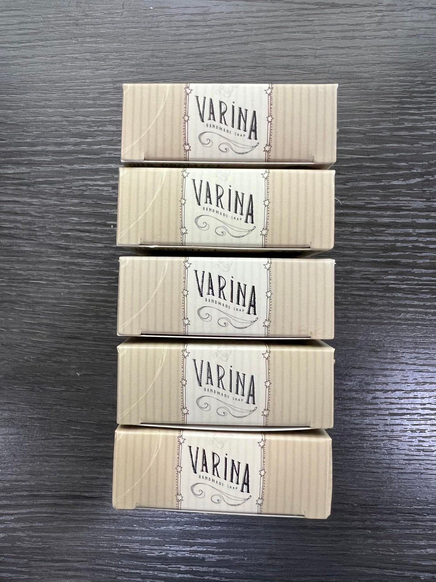 Varina Natural Pumpkin Spice Variety Bar Soap - Spicy - 5 Pack 4.5 oz Bars