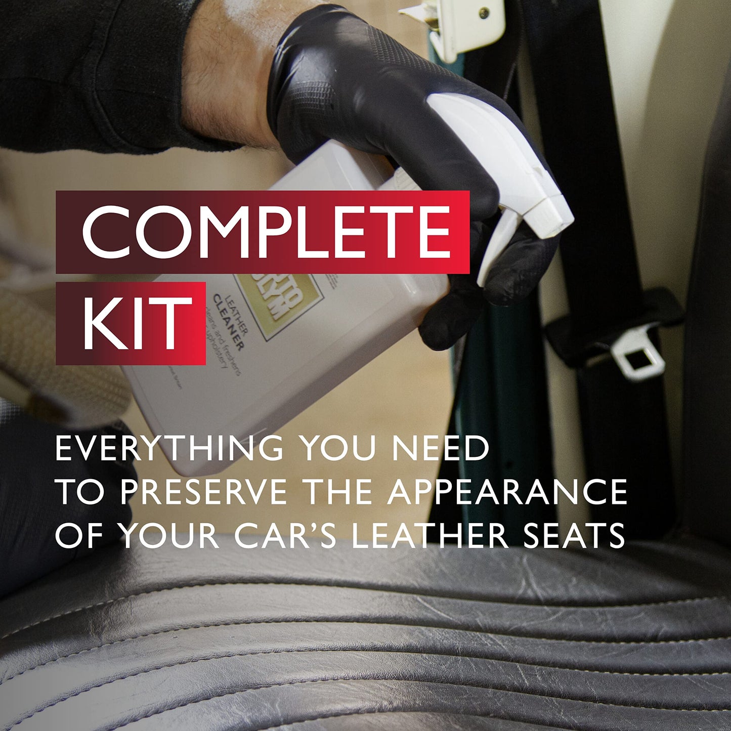 Autoglym Leather Clean & Protect Complete Kit