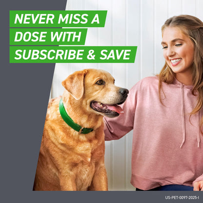 FRONTLINE Plus Flea and Tick Treatment for Large Dogs Up to 45 to 88 lbs. 3 Treatments