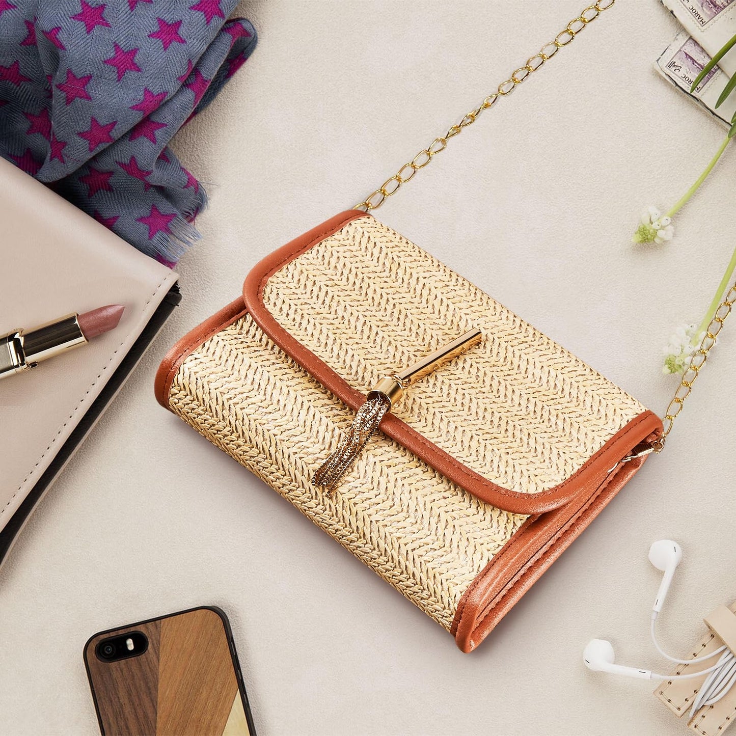 CHARMORE Tote Bags Leather Purses for Women Big Capacity Ladies Shoulder Handbags