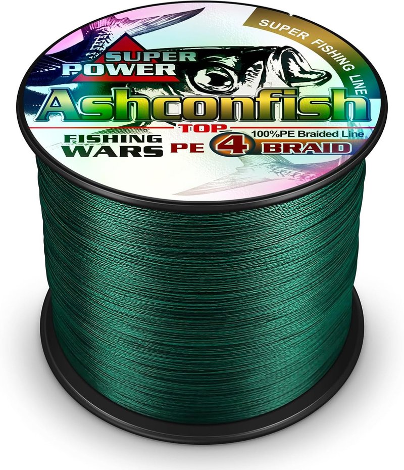 Braided Fishing Line - Super Strong 4-Strand PE Wire | 6lb-100lb Test, 100M-1000M, Abrasion Resistant, Zero Stretch, Multiple Colors