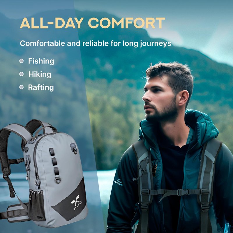 Xelfly - Waterproof Fishing Backpack