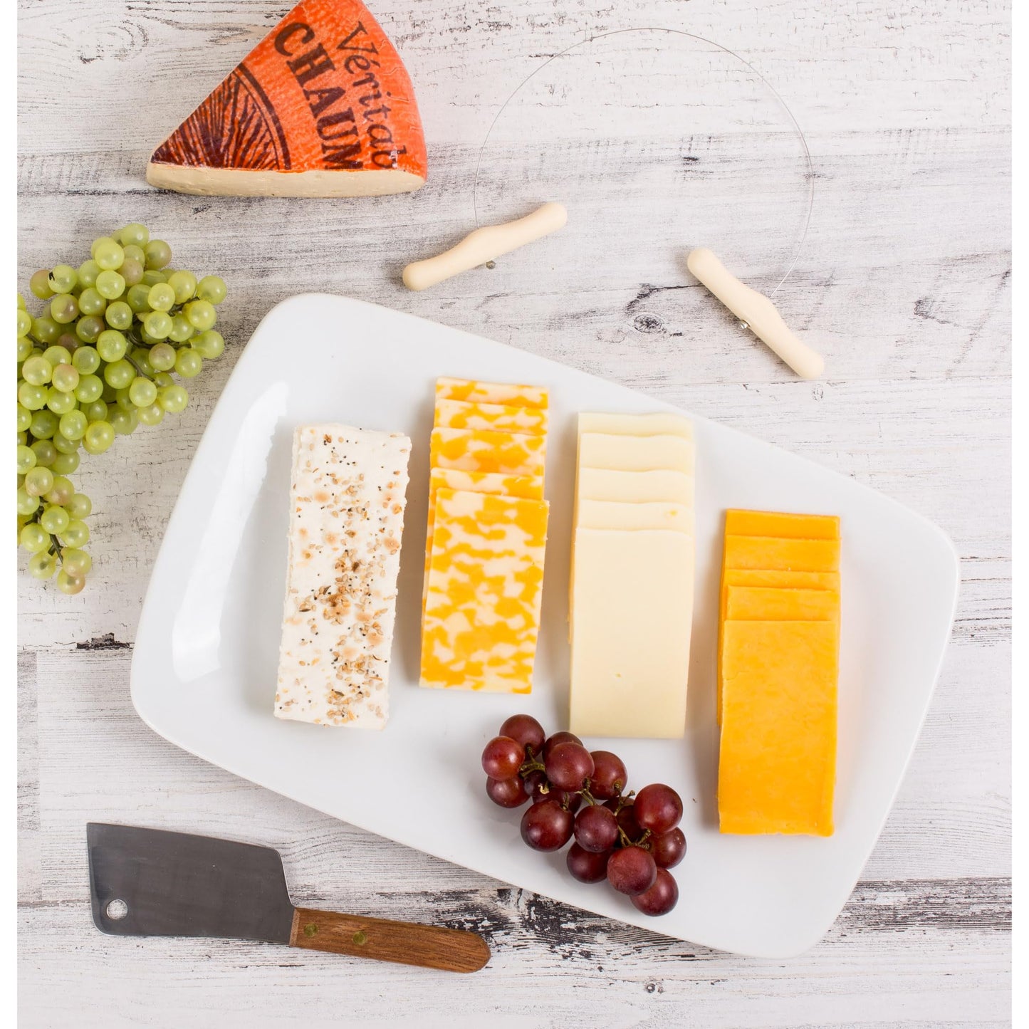 Fantes Cheese Wire, Made in France, Stainless Steel, 31.5-Inches Long, The Italian Market Original since 1906