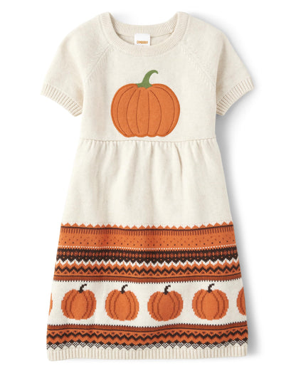 Gymboree girls Short Sleeve Dresses,Pumpkin,10