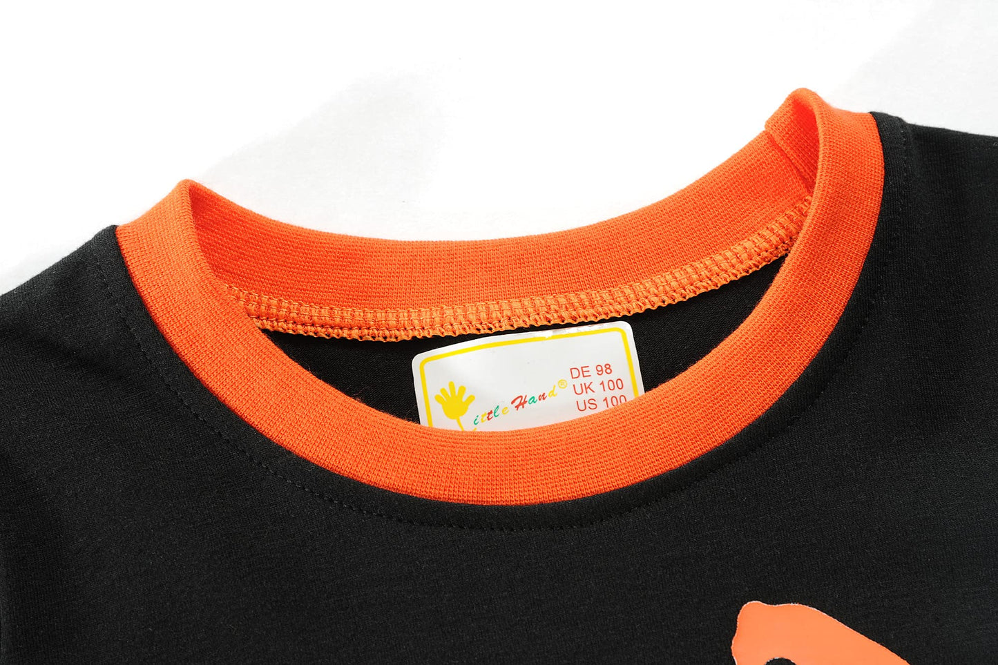 Boys Pajamas Halloween Shirt & Pants Pjs Glow in the Dark Dinosaur with Cobweb Kids Jammies 6t 7t