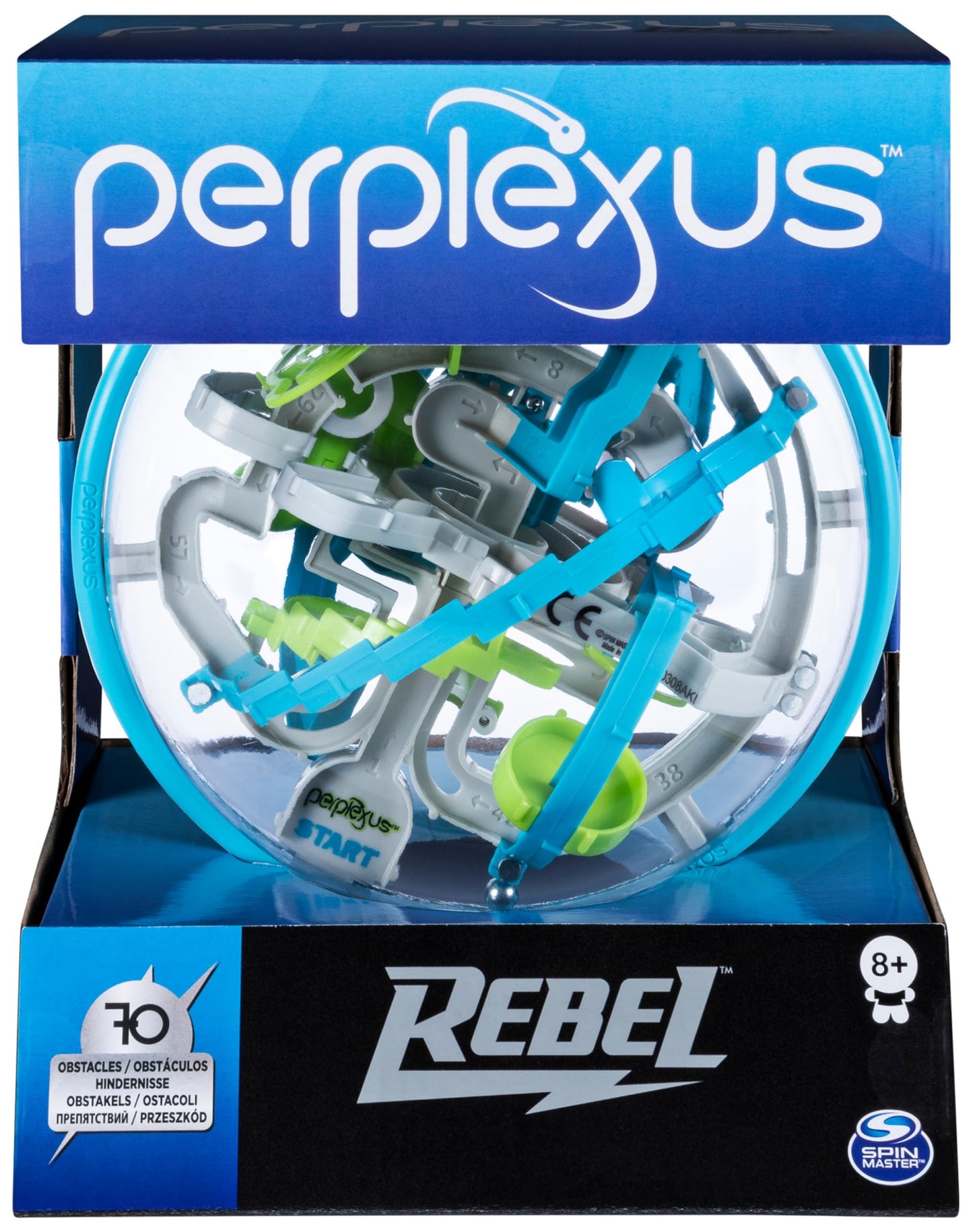 Spin Master Games Perplexus Rebel, 3D Maze Game with 70 Obstacles