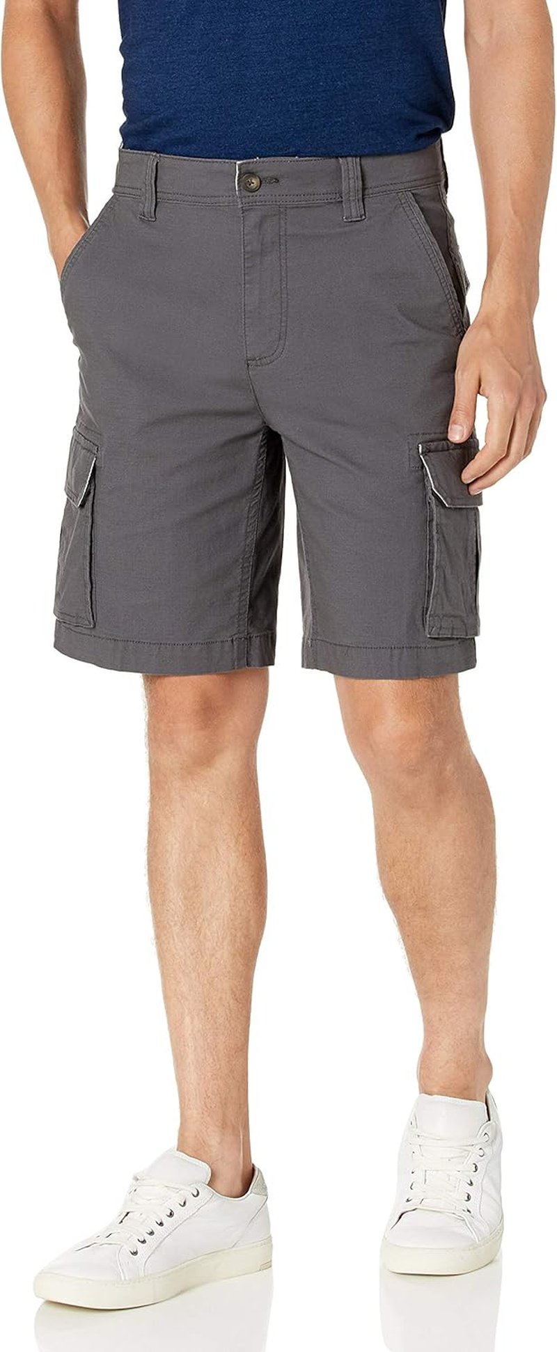 Men's 10" Lightweight Ripstop Cargo Shorts - Multi-Pocket Design for Comfort & Durability
