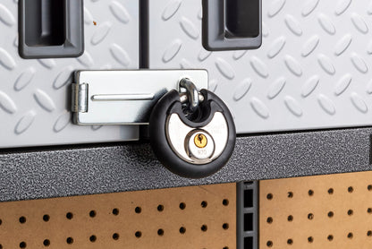 BRINKS Heavy Duty Padlock with Key - 70mm Discus Keyed Lock for Storage Shed, Garage, Storage Lockers, Sliding Doors, Tool Box, and Cabinets, 4 Pack