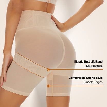 SIMIYA High Waisted Shapewear for Women Tummy Control Knickers, Slimming Body Shaper Pants Shaping Underwear, Beige M