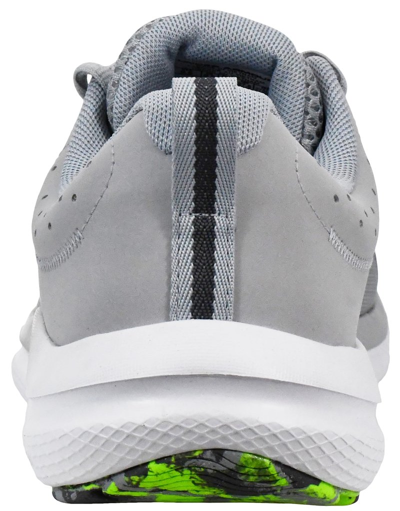 Under Armour Men's Charged Assert 10, (011) Mod Gray/Mod Gray/Hyper Green, 5.5, US