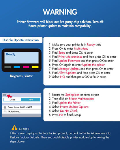 414A Toner Cartridge 4 Pack (with Chip) - 414X Replacement for HP 414A HP 414X, Compatible with HP Color Laserje Pro MFP M479fdw Toner, Color Laserje Pro M454dw M454dn M480f M455dn Printer | W2020A