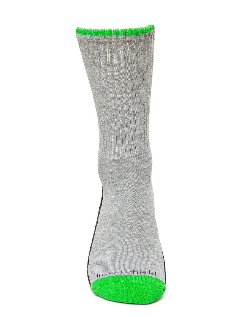 Insect Shield Sport Crew Sock, Stretchy and Comfortable Crew Socks with Padding and Tick Protection