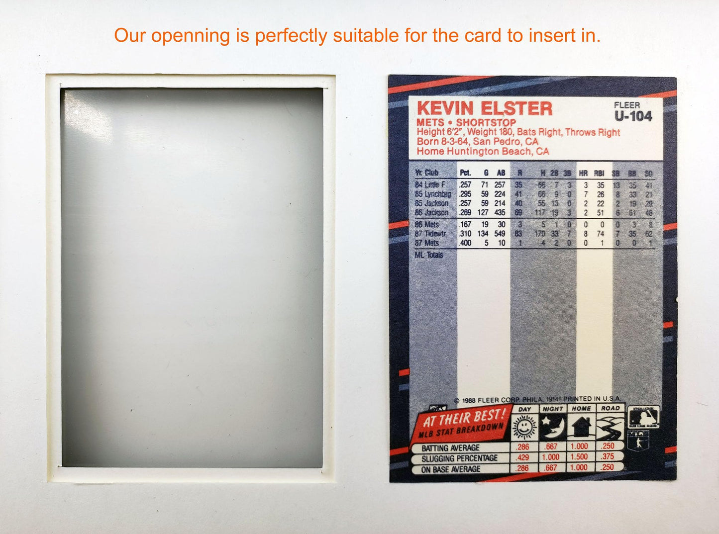 Trading Card Display Frame for 9 Standard Cards, 2 Pack, UV Protection, Black Pasted Double Mats, Sports Card Collector Wall Display, Holder for Baseball Basketball Football Hockey Standard Cards