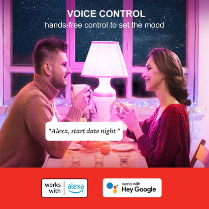 Sengled WiFi Color Changing Light Bulb, Alexa Smart Light Bulbs that Compatible with Alexa & Google Assistant, A19 RGB No Hub Required, 75 W Equivalent 800LM CRI>90, Set of 4