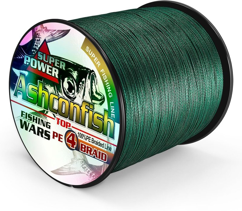 Braided Fishing Line - Super Strong 4-Strand PE Wire | 6lb-100lb Test, 100M-1000M, Abrasion Resistant, Zero Stretch, Multiple Colors