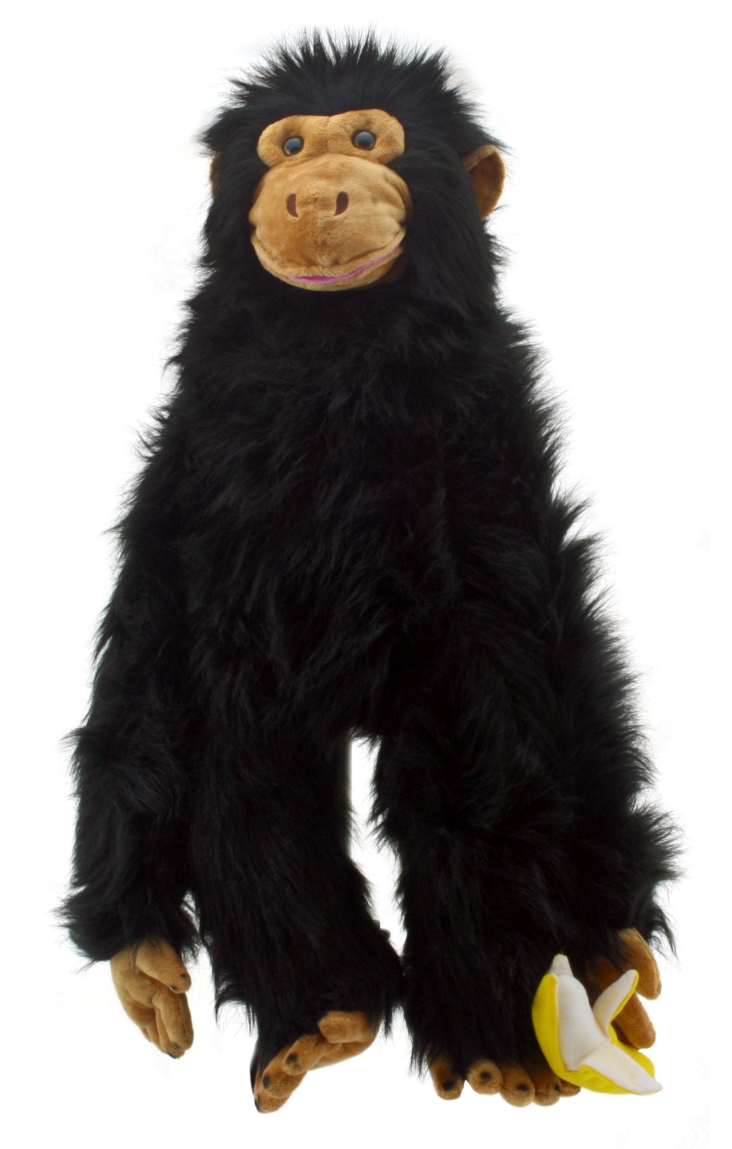 The Puppet Company - Large Primates - Chimp Hand Puppet, 80 centimeters