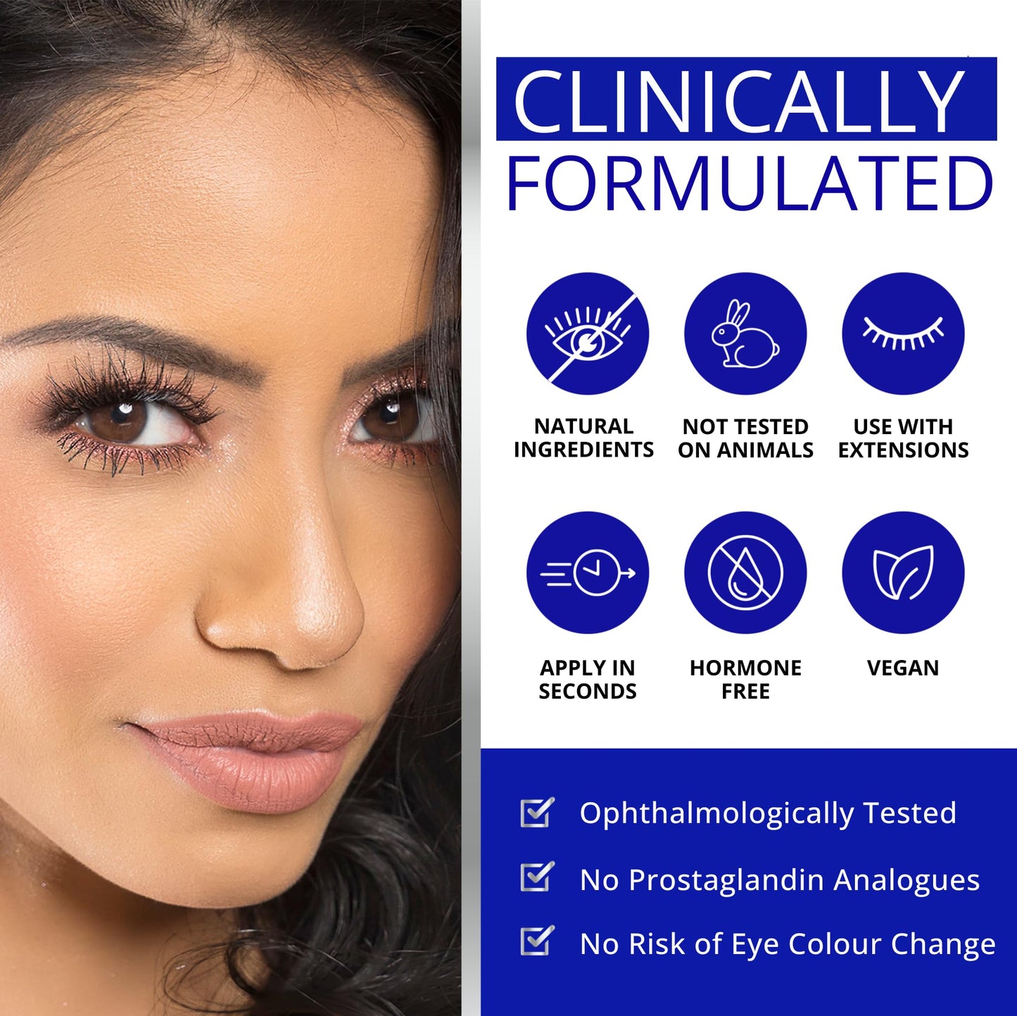 AWARD-WINNING LASH SERUM - SPECTACULASH Eyelash Serum for Growth and Thickness - Rapid Lash Eyelash Growth - Advanced Peptide Formula - Grow Longer, Fuller, Natural Lashes in 60 DAYS - by DERMAWORKS