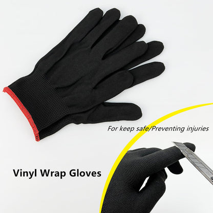 CARTINTS Car Install Tools for Vinyl Wrap, Vehicle Tinting Window Film Application Kit Includes Vinyl Wrap Magnets, 7 in1 Mini Squeegee, Felt Squeegee, Razor Blade Wrapping Cutter, 9mm Vinyl Knife