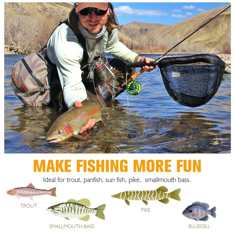 Dovesun Fly Fishing Lures Crazy Charlie Fly Fishing Flies Wet Fishing Lures Fishing Spinner for Bass Sunfish Pike Trout Flies Fly Fishing Accessories #10 5PCS