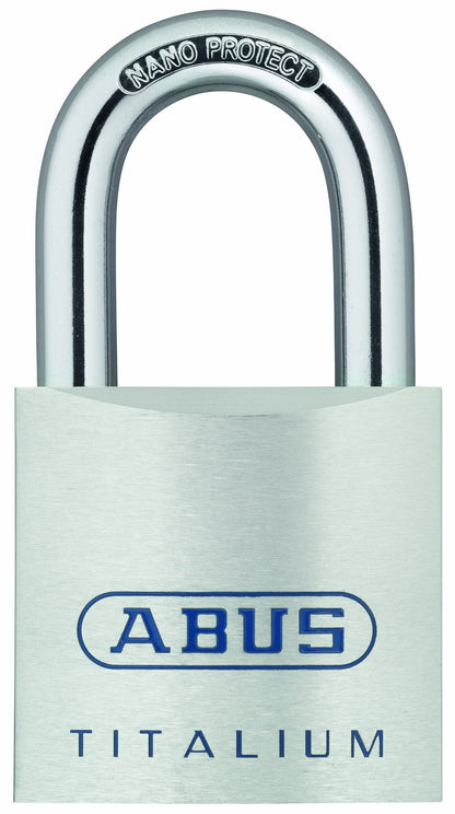 ABUS 80TI/50 KD Titalium Aluminum Alloy Padlock Keyed Different