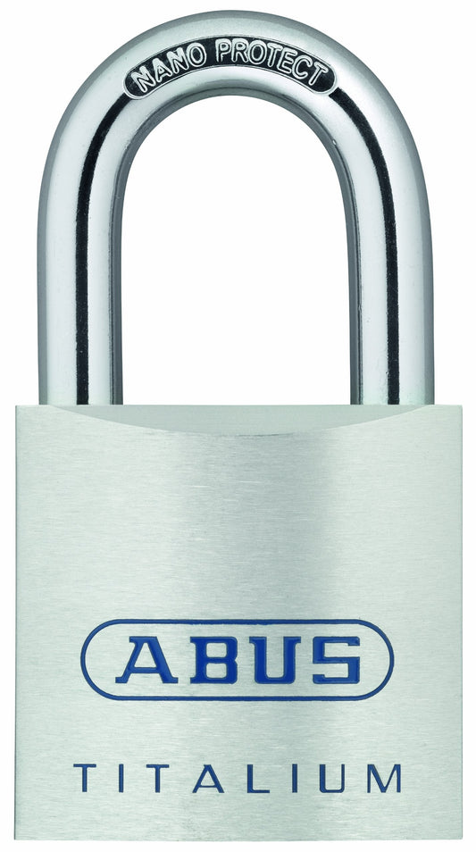 ABUS 80TI/50 KD Titalium Aluminum Alloy Padlock Keyed Different