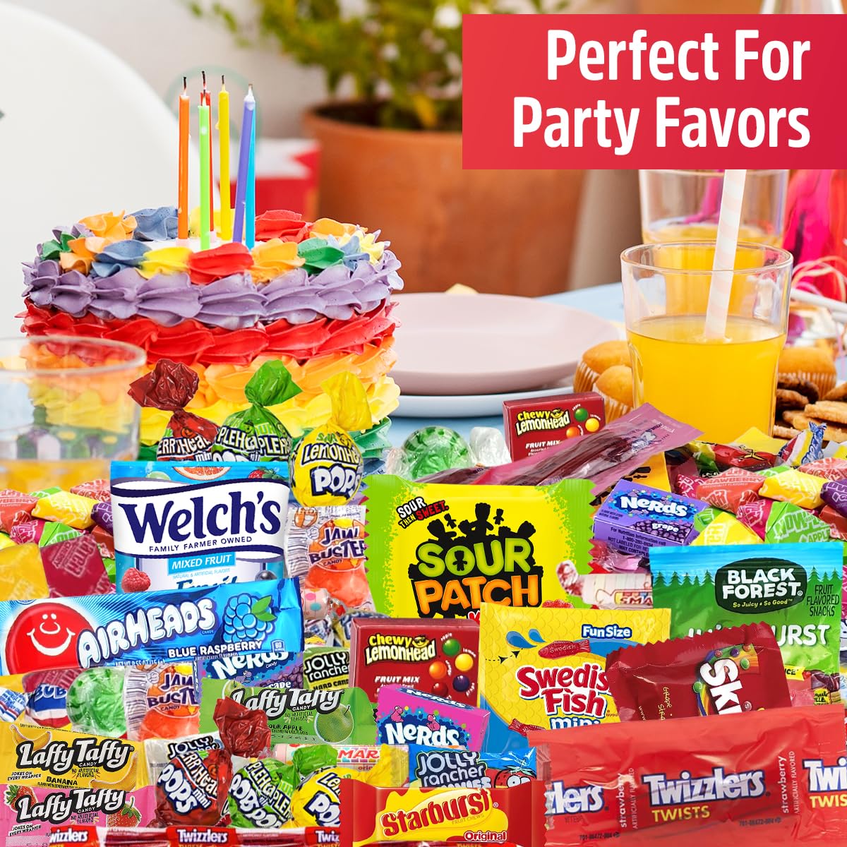 Bulk Candy Variety Pack - Assorted Box - Gift for Birthday Party, Kids, College Students & Adults (4 Pound)