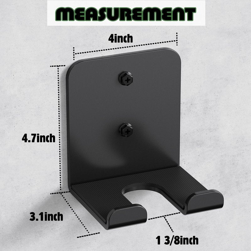 Vertical Barbell Rack Barbell Holder Wall Mount Barbell Storage Holder Olympic Bar Hanger for Home, Commercial, Garage Gym (Single Bar Holder)