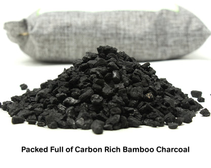 1000g Large Bamboo Charcoal Air Purifier Bag - Car Deodorizer Freshener - Remove Odor and Control Moisture in Your RV, Camper, SUV, Truck, Closet, Mobile Home, Storage - Non fragrant 1kg