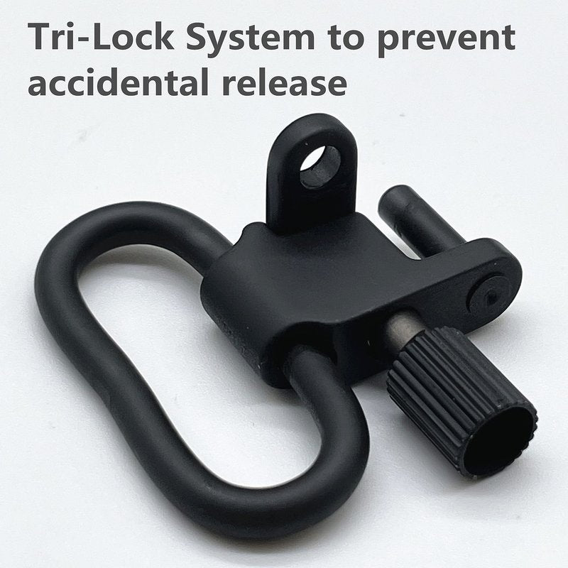 GGYOU 8-PCS Sling Swivels 1 inch Two Point Sling Attachment Clips for Rifle and Shotgun (1 inch)