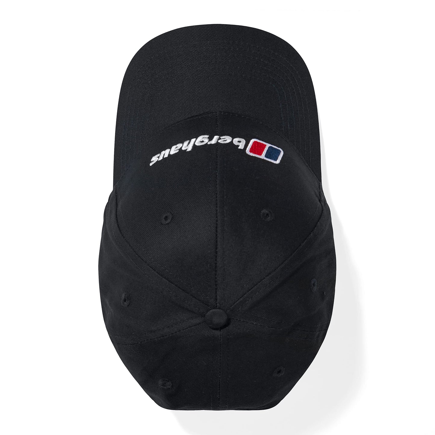 Berghaus Mens Logo Recognition Baseball Cap | Snap Adjuster, Black, One Size