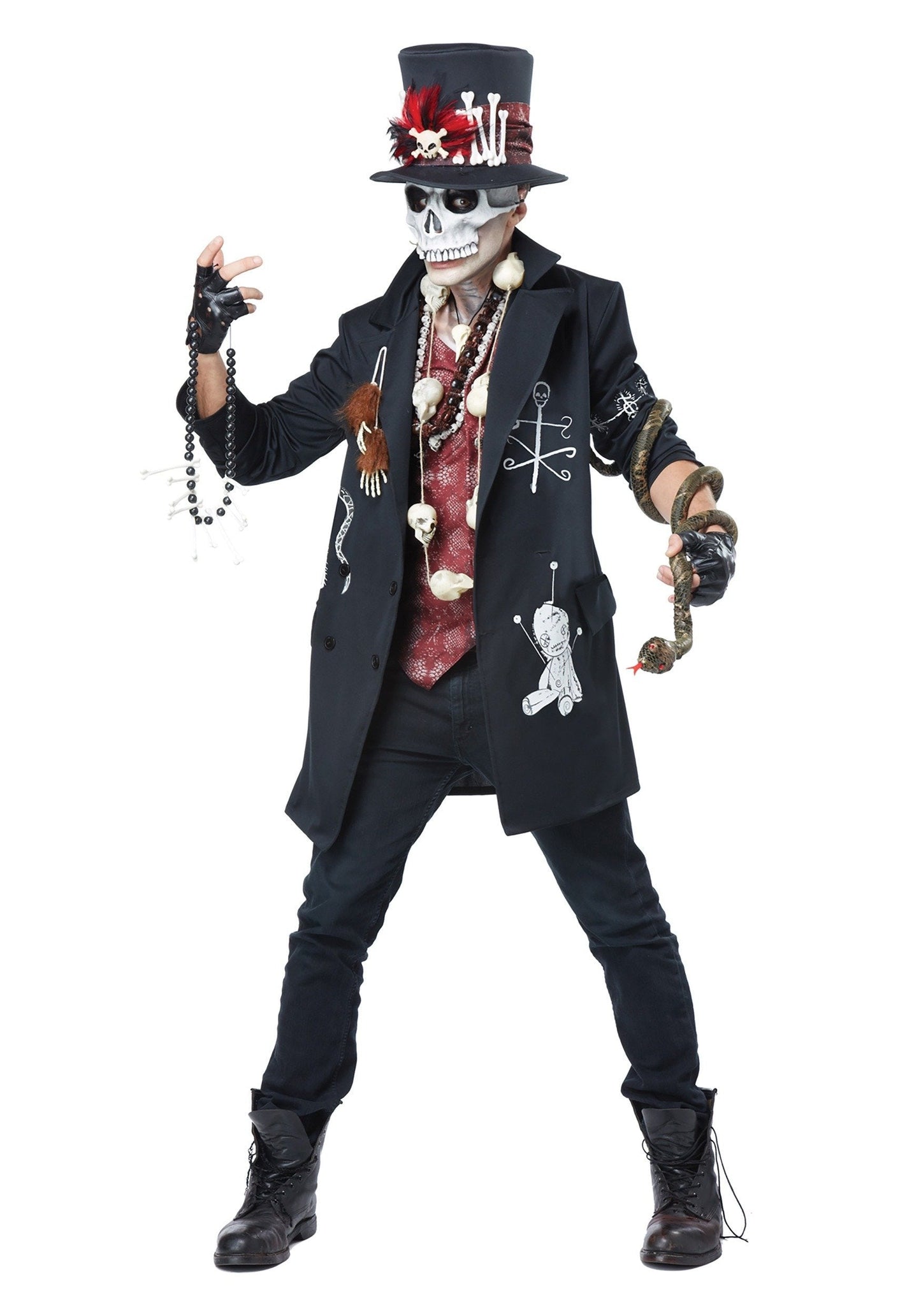 California Costumes Adult Voodoo Dude Costume, Medium