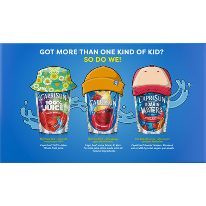 Capri Sun Pacific Cooler Mixed Fruit Flavored Juice Drink Blend, 10 ct Box, 6 fl oz Pouches