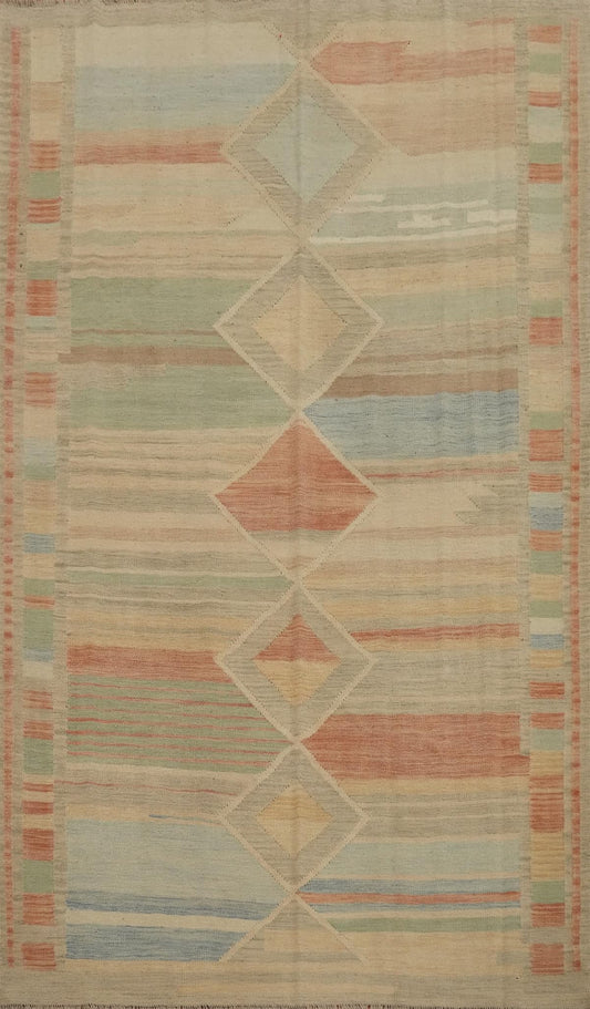 RugSource Southwestern Collection 6x9 Area Rug, Hand Woven Multi-Colored Tribal Rug, Oriental 100% Wool Carpet for Bedroom, Living Room, Dining Room