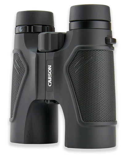 Carson 3D Series 8x42mm High Definition Compact and Waterproof Binoculars with ED Glass, Black (TD-842ED)