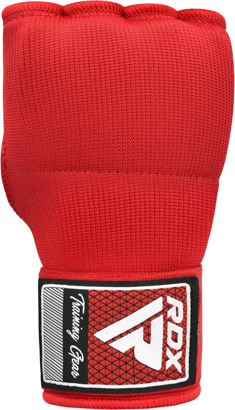 RDX Training Boxing Inner Gloves Hand Wraps MMA Fist Protector Bandages Mitts,Red,Small
