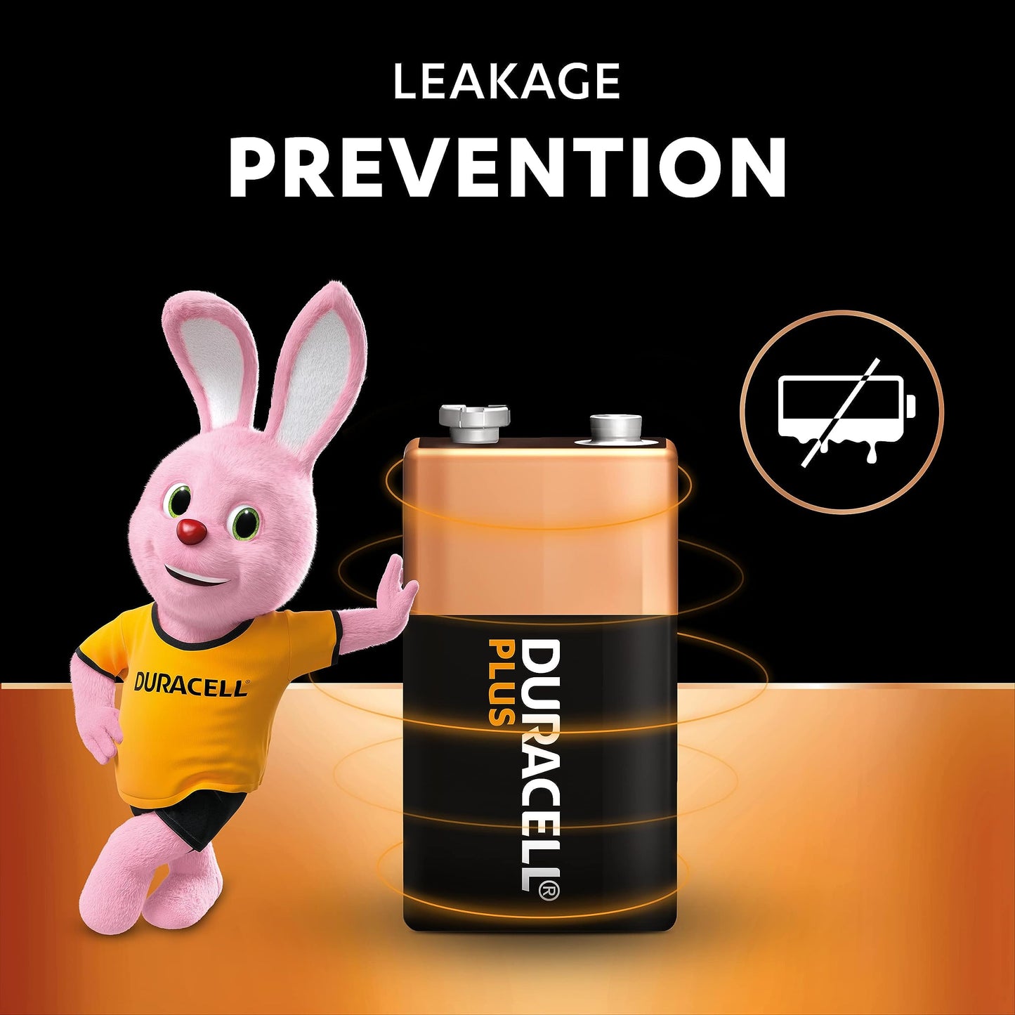 Duracell Plus 9V Batteries (4 Pack) - Alkaline - 100% Life Guaranteed - Reliability For Everyday Devices - 0% Plastic Packaging - 5-Year Storage - 6LR61 MN1604