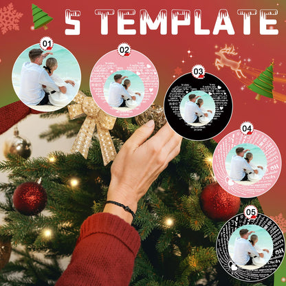 SUPHELPU Custom Bracelets with Picture inside, Personalized Circle Photo Bracelet Projection, Personalized Photo Gifts for Memorial Boyfriend Couples Christmas, Women's Identification Bracelets