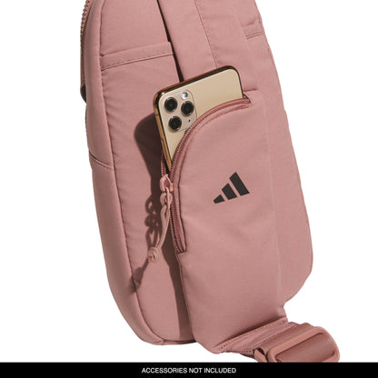 adidas Essentials Crossbody – Athletic Sling Bag with Phone Pocket, Black/2.0, One Size