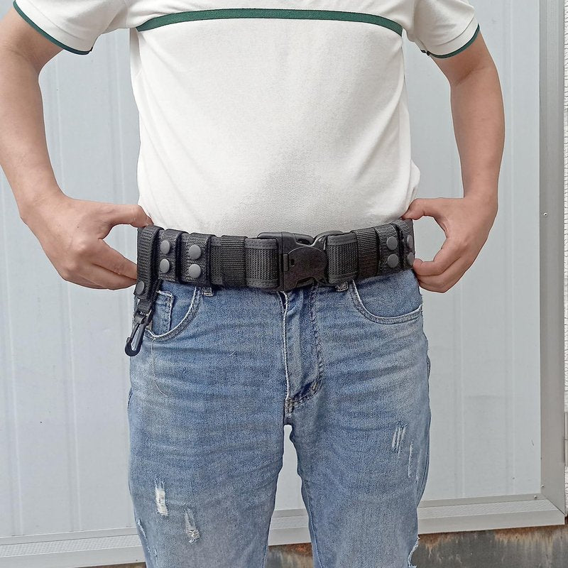Tactical Duty Belt Keeper - Nylon Double Snaps for 2"-2.25" Belts | Police Accessories
