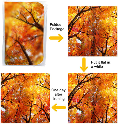 Britimes Bath Mat Bathroom Mat Rug No Silp, Autumn Fall Bathroom Decorations 18x30 Inches for Home Kitchen Bedroom