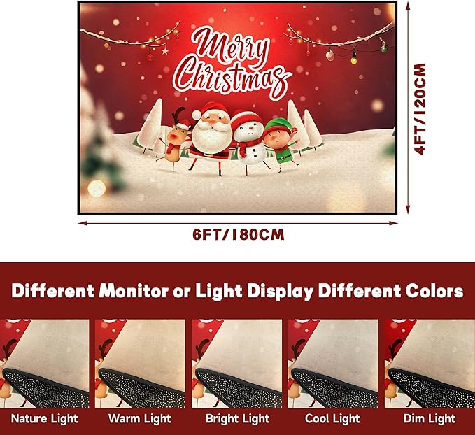 Christmas Rug Merry Xmas Door Mat Non-Slip Indoor Outdoor Front Door Doormat Living Room Bedroom Entrance Rug Happy Xmas Floor Decor Home Festive Decoration,71" X 47"