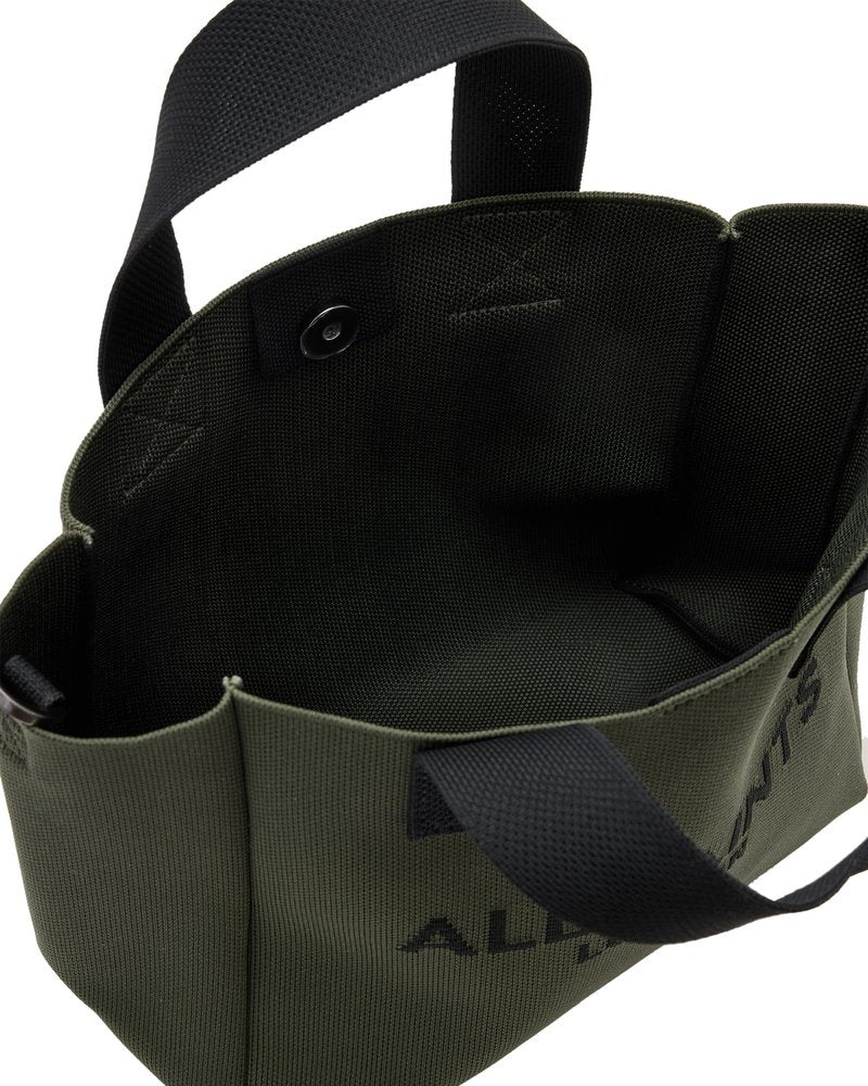 AllSaints Women's Handbags Izzy Mini Tote Olive Green