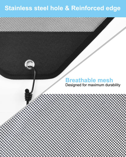 Aucanla Air Conditioner Covers for Outside Units, 28" x 28" Central AC Cover, Top Universal Mesh Cover Defender for All Seasons