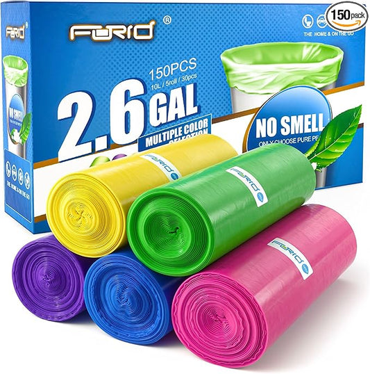 Forid Small Trash Bags for Bathroom