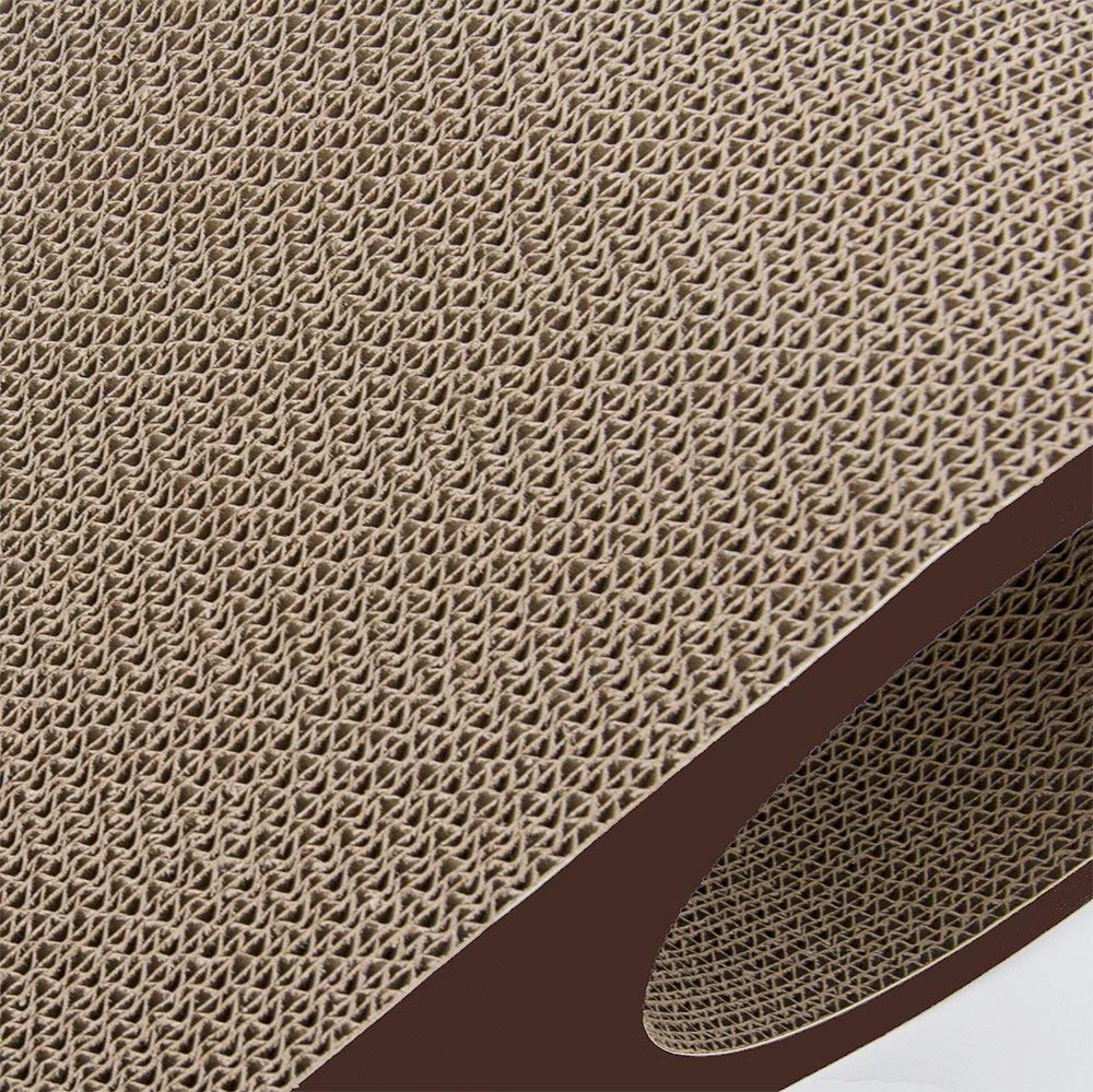 Catify by Best Pet Supplies, Inc., Inc., Inc., Droplet Cardboard Cat Scratcher with Catnip (CTM-07)