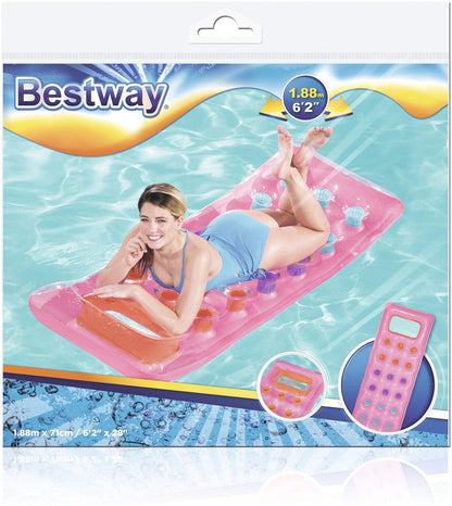 Bestway Fashion Lounge Air Mattress with Window 188 x 71 cm Assorted Colours